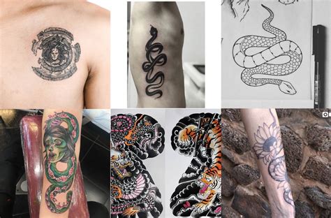 Tatuaggio serpente, disegni e significati! 